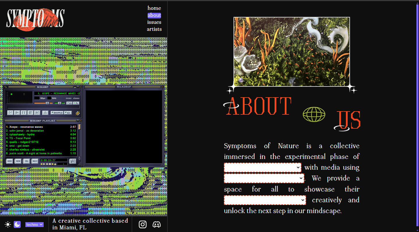 Symptoms of Nature: A Creative Collective screenshot 6